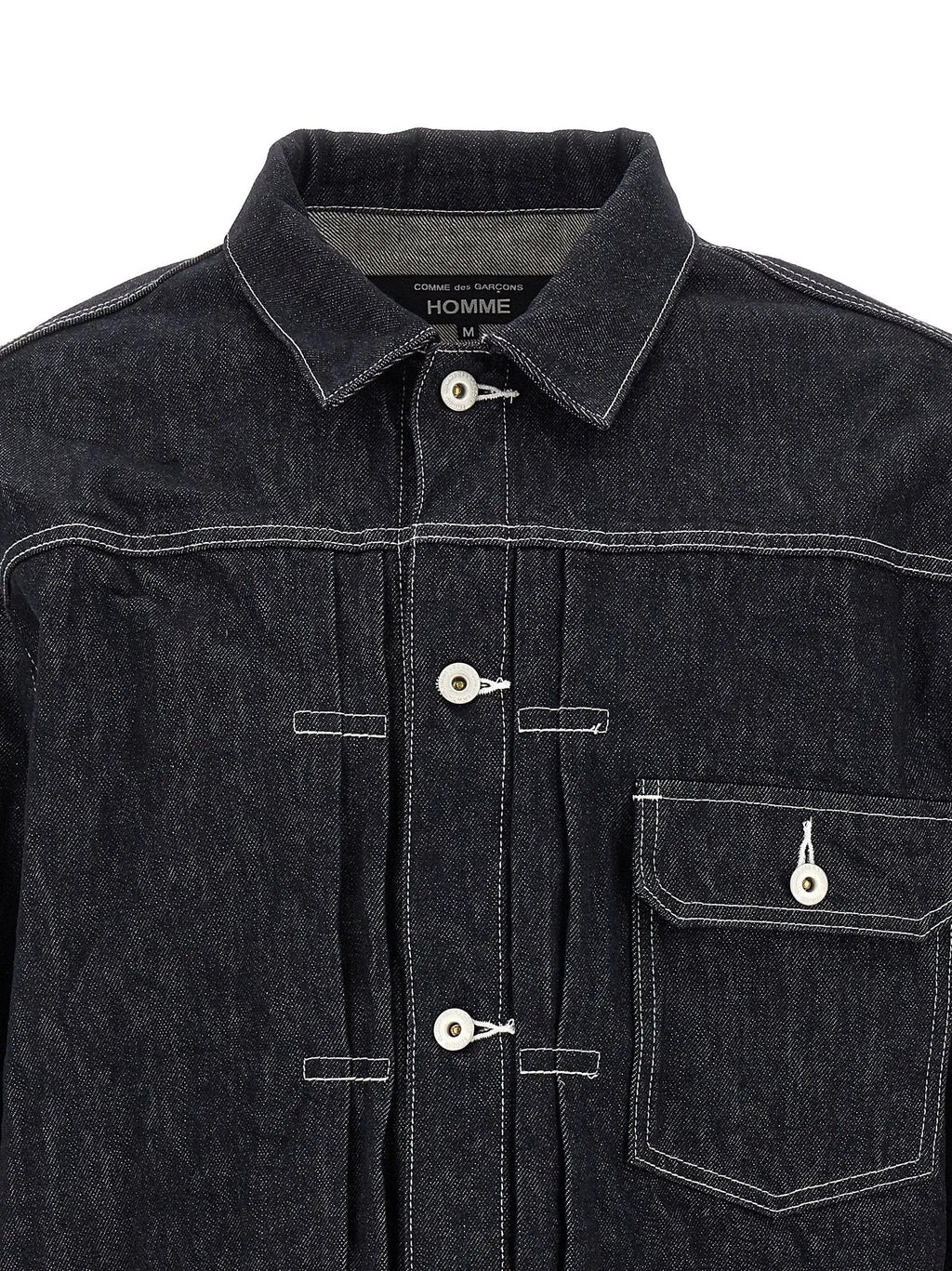 Veste en jean en coton bleu Comme des Garçons