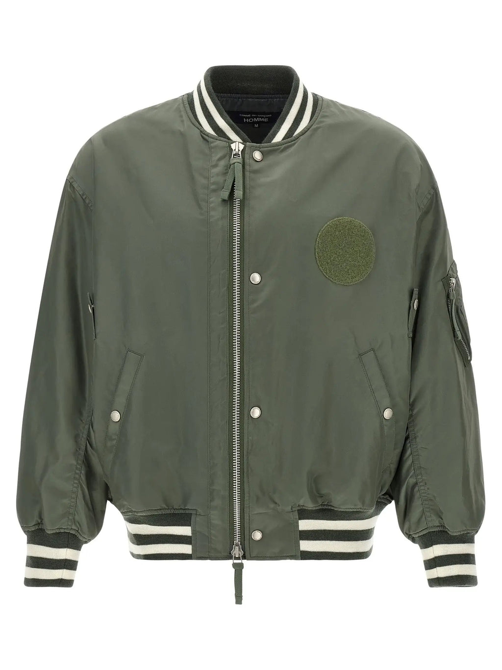 Blouson bomber en nylon bicolore Comme des Garçons