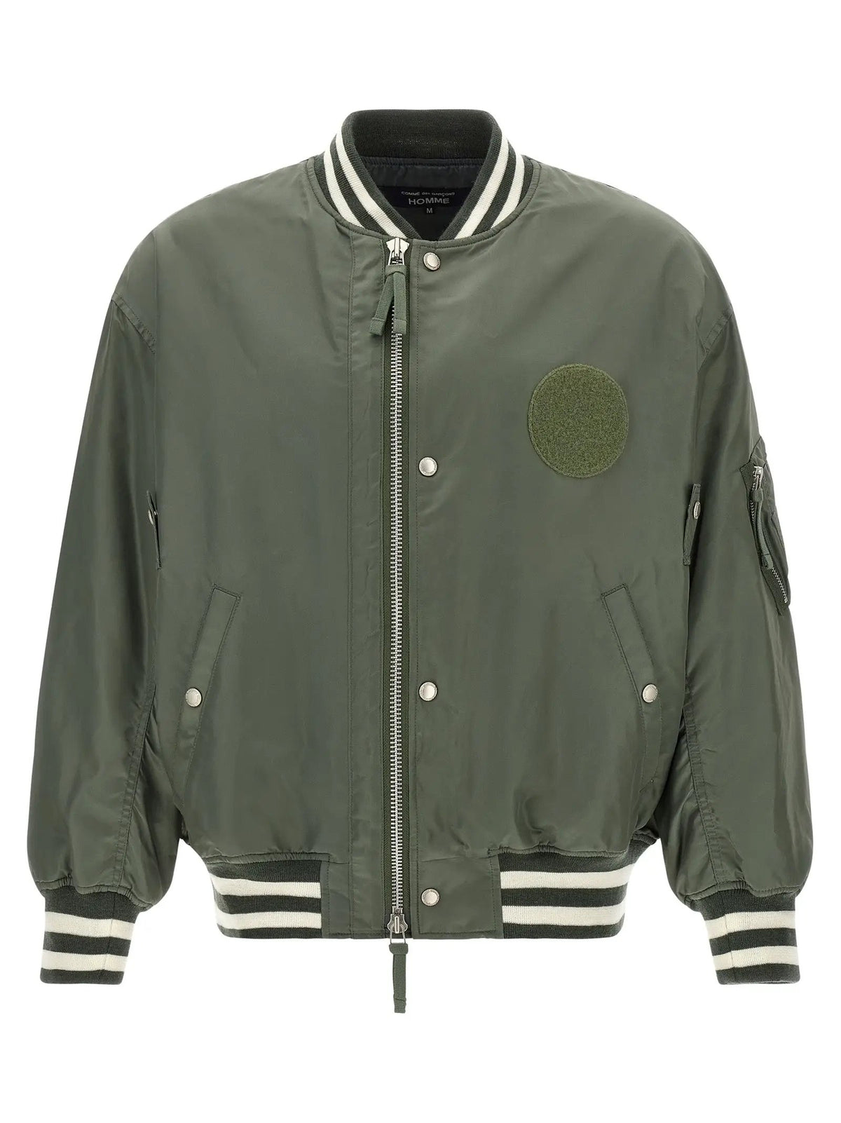Blouson bomber en nylon bicolore Comme des Garçons