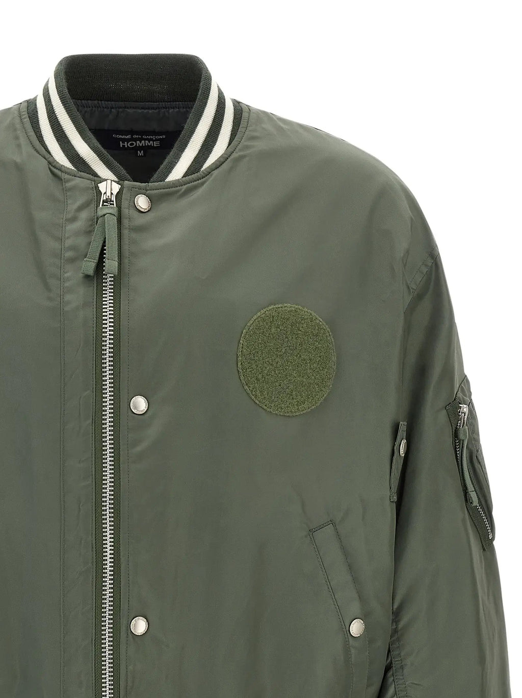 Blouson bomber en nylon bicolore Comme des Garçons