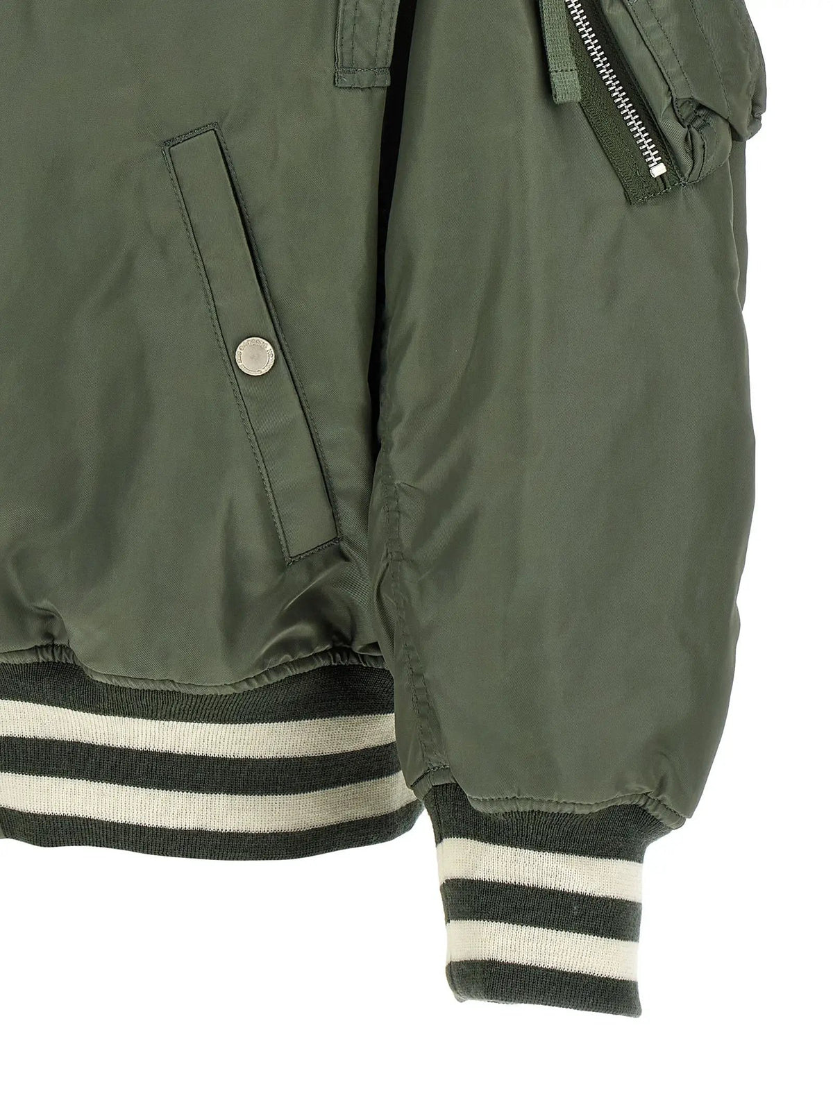 Blouson bomber en nylon bicolore Comme des Garçons