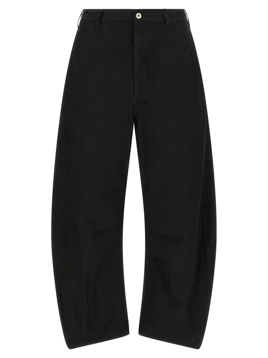 Pantalon décontracté noir en polyester Comme des Garçons