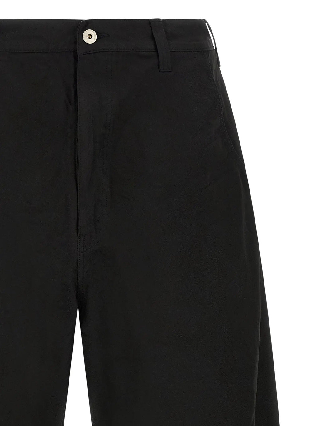 Pantalon décontracté noir en polyester Comme des Garçons