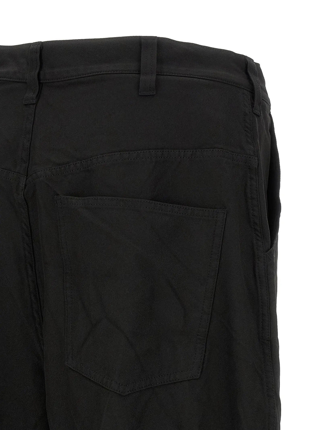 Pantalon décontracté noir en polyester Comme des Garçons