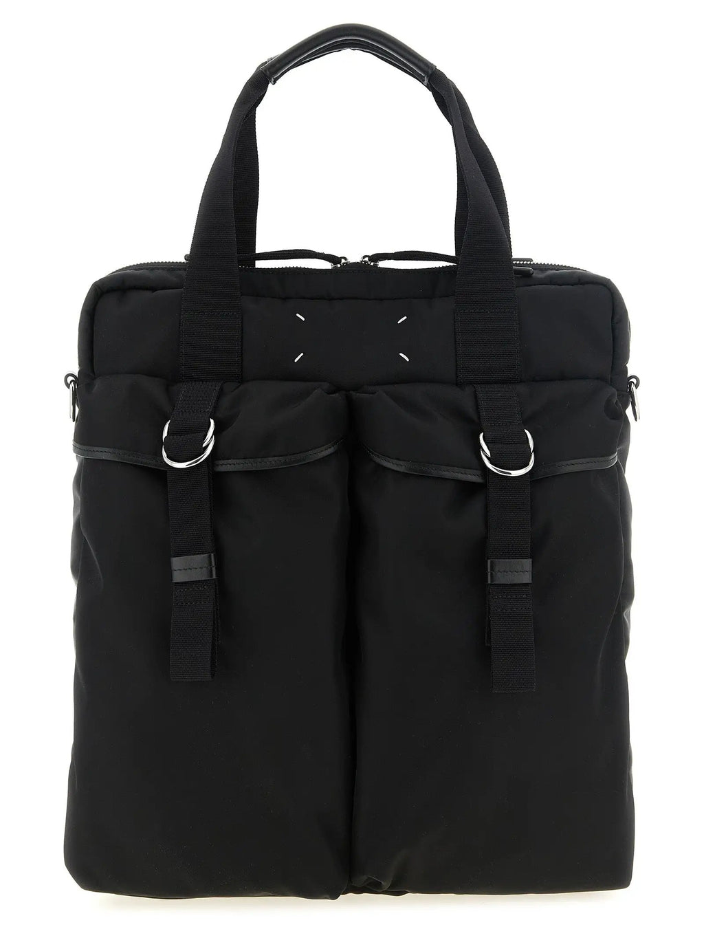 Sac cabas Maison Margiela noir en polyamide