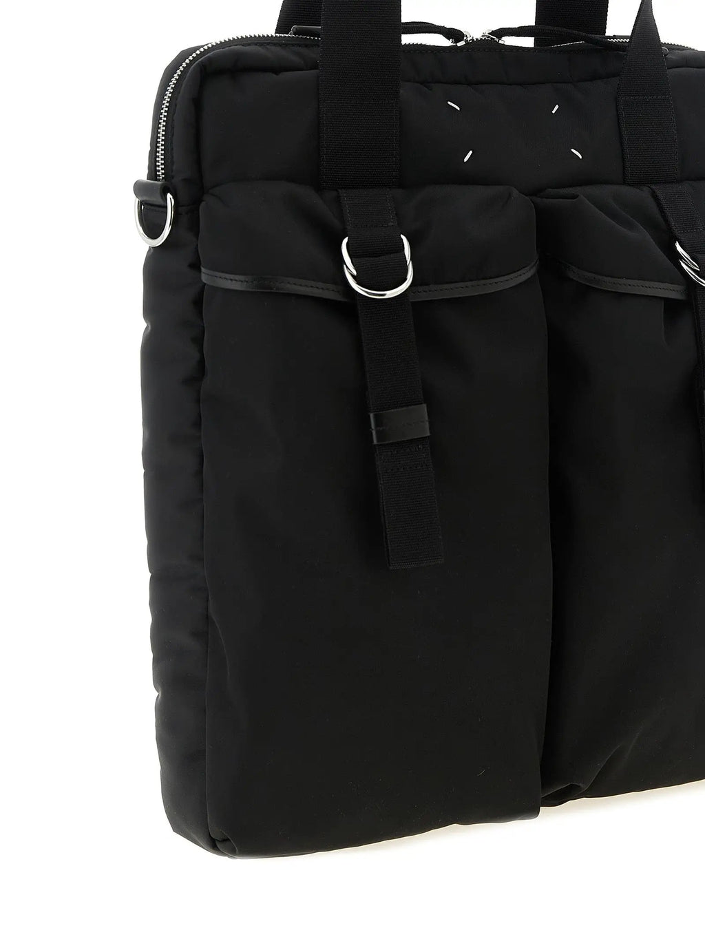 Sac cabas Maison Margiela noir en polyamide