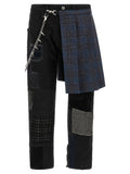 Jean droit Junya Watanabe en coton noir
