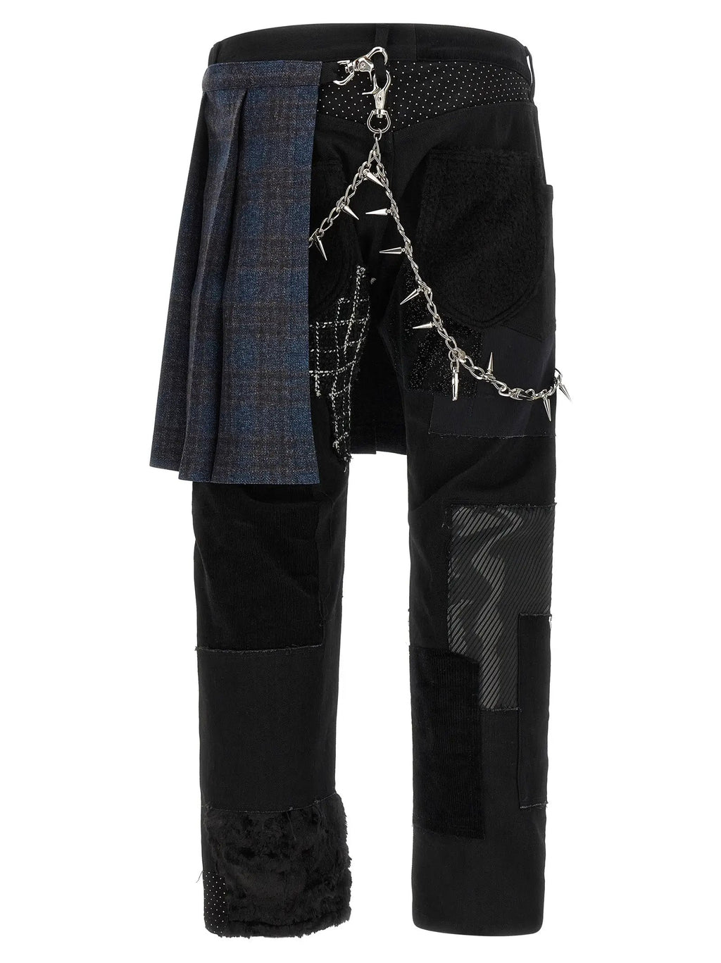 Jean droit Junya Watanabe en coton noir