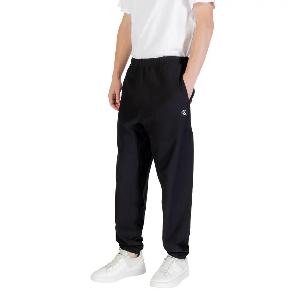 Calvin Klein Jeans Black Cotton Joggers (Workout Pants)