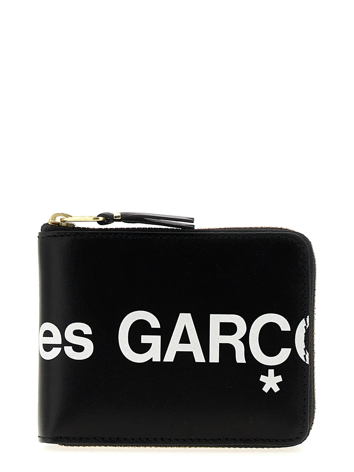 Porte-cartes en cuir de veau bicolore Comme des Garçons