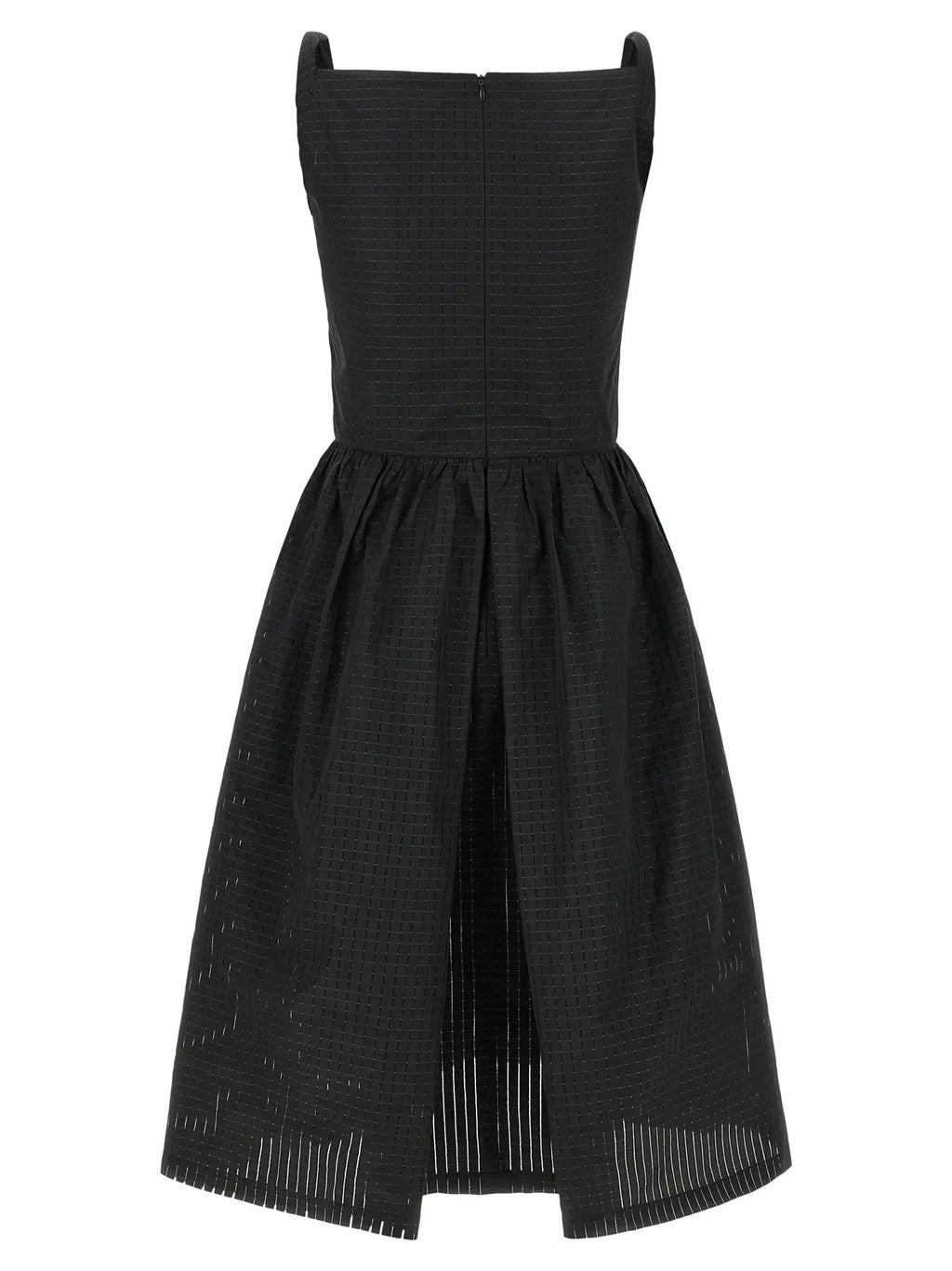 Vivienne Westwood Black Polyester Midi Dress