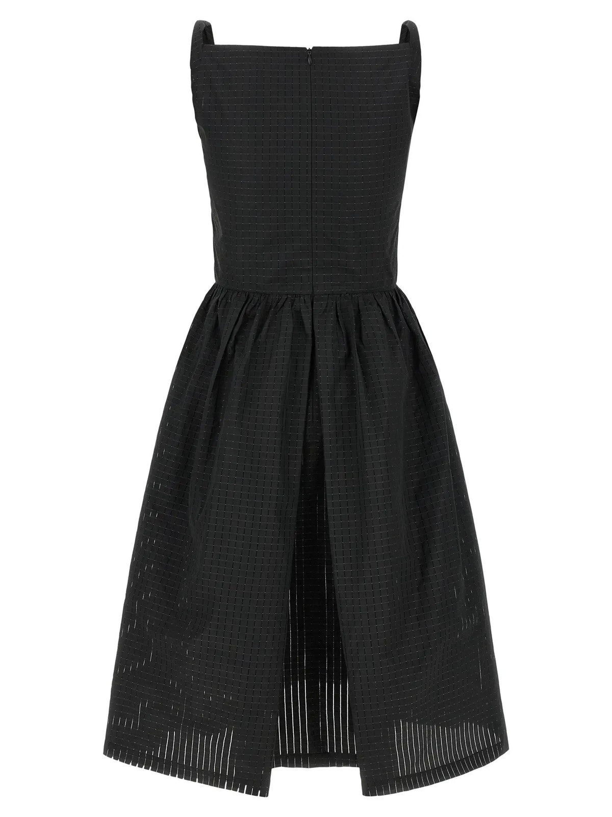 Vivienne Westwood Black Polyester Midi Dress