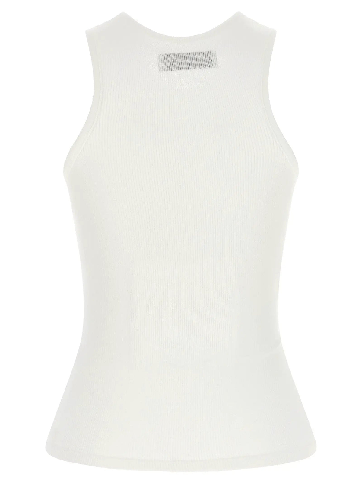 Vivienne Westwood White Viscose Sleeveles T-Shirt