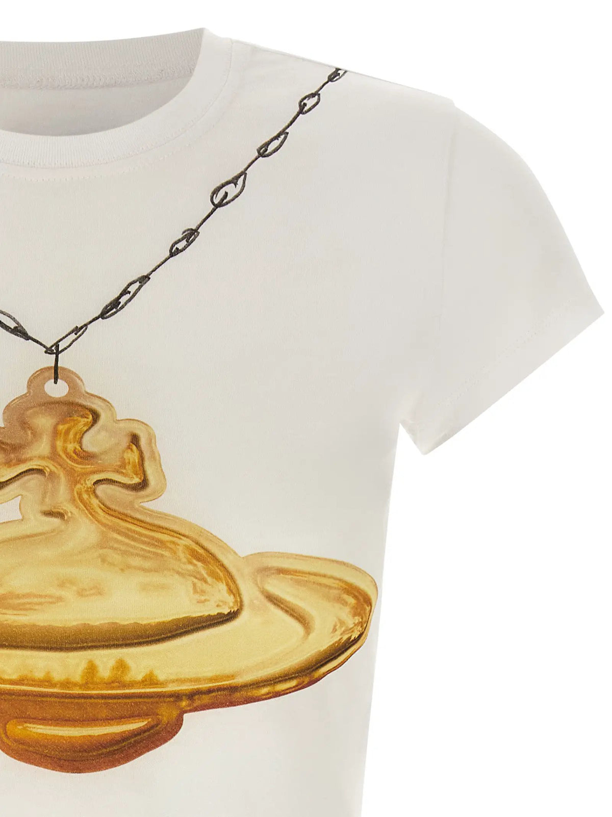 Vivienne Westwood White Cotton T-Shirt
