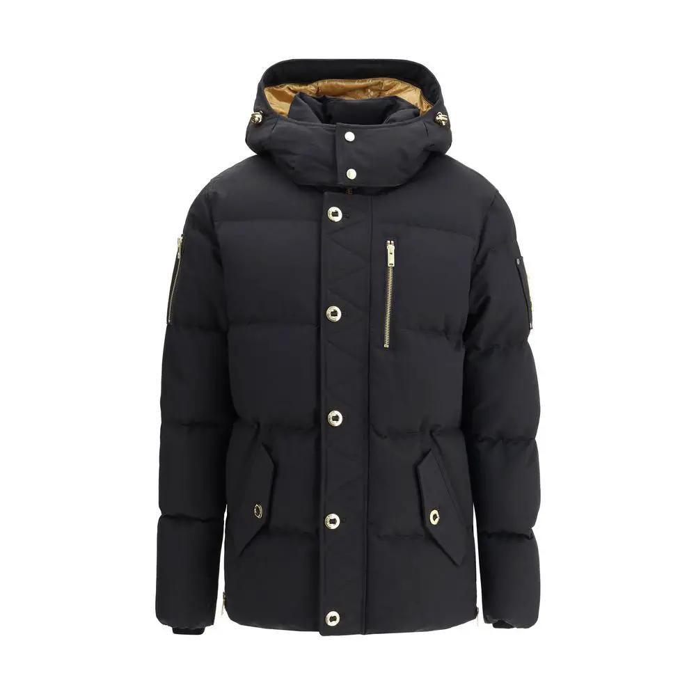 Moose Knuckles Men's Black Gold Series 3Q Down Puffer Jacket – Moose Knuckles