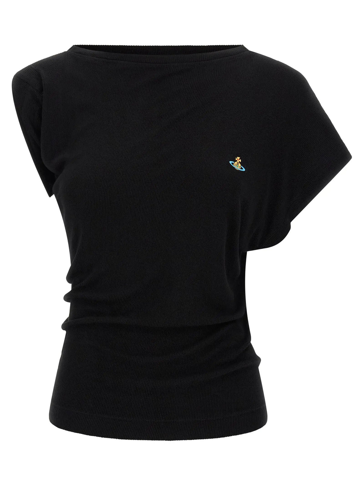 Vivienne Westwood Black Viscose T-Shirt