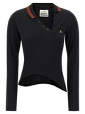 Vivienne Westwood Black Cotton Polo Shirt
