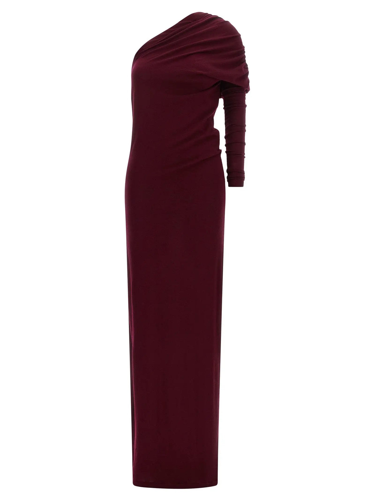 Armarium Armarium Bordeaux Merino Wool Long Dress