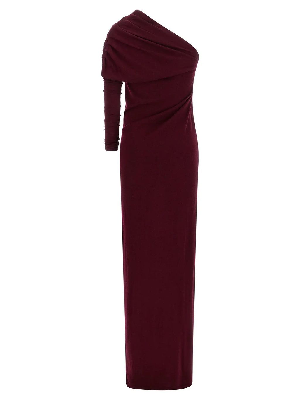 Armarium Armarium Bordeaux Merino Wool Long Dress