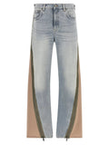 Haikure Multicolor Cotton Straight-Leg Jeans