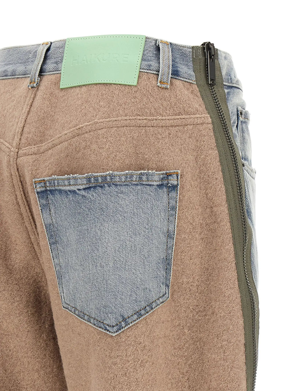 Haikure Multicolor Cotton Straight-Leg Jeans