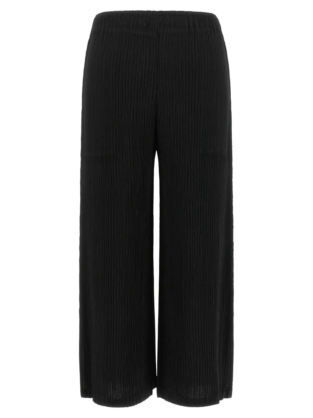 Pantalon décontracté Issey Miyake en polyester noir