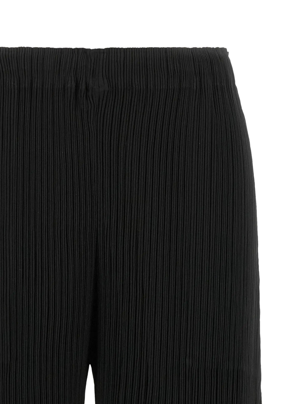 Issey Miyake Black Polyester Casual Pants