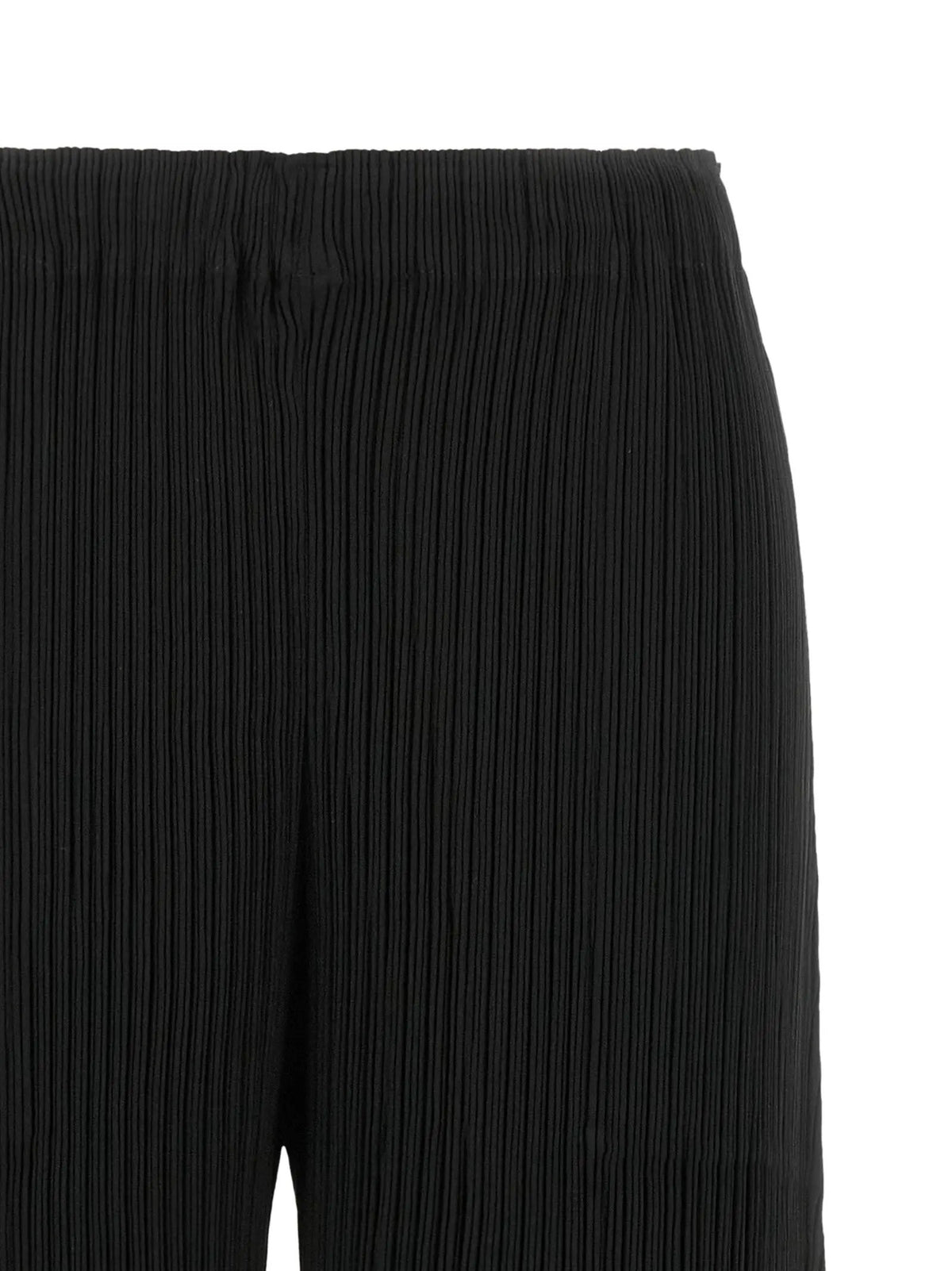 Pantalon décontracté Issey Miyake en polyester noir