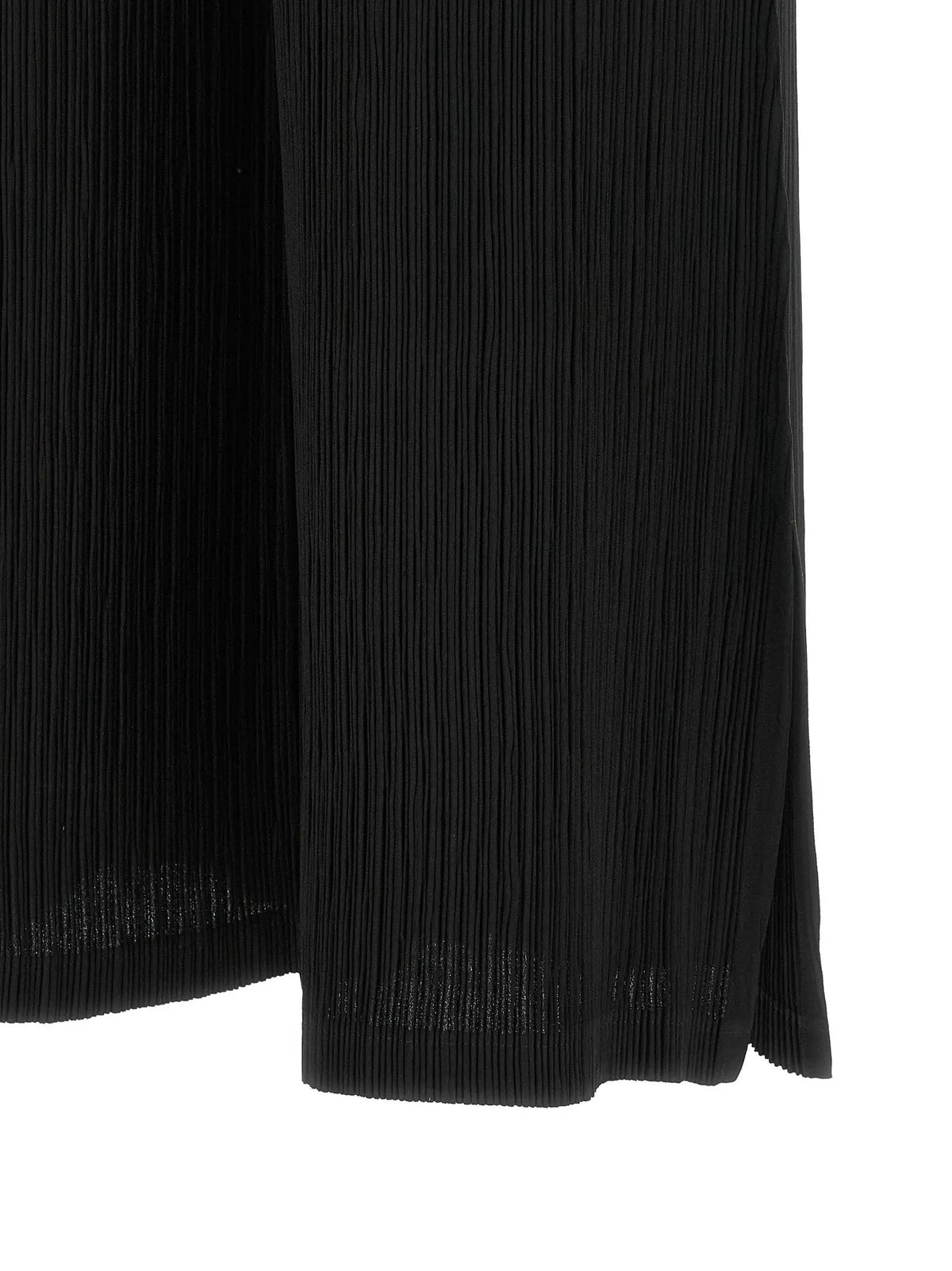 Pantalon décontracté Issey Miyake en polyester noir