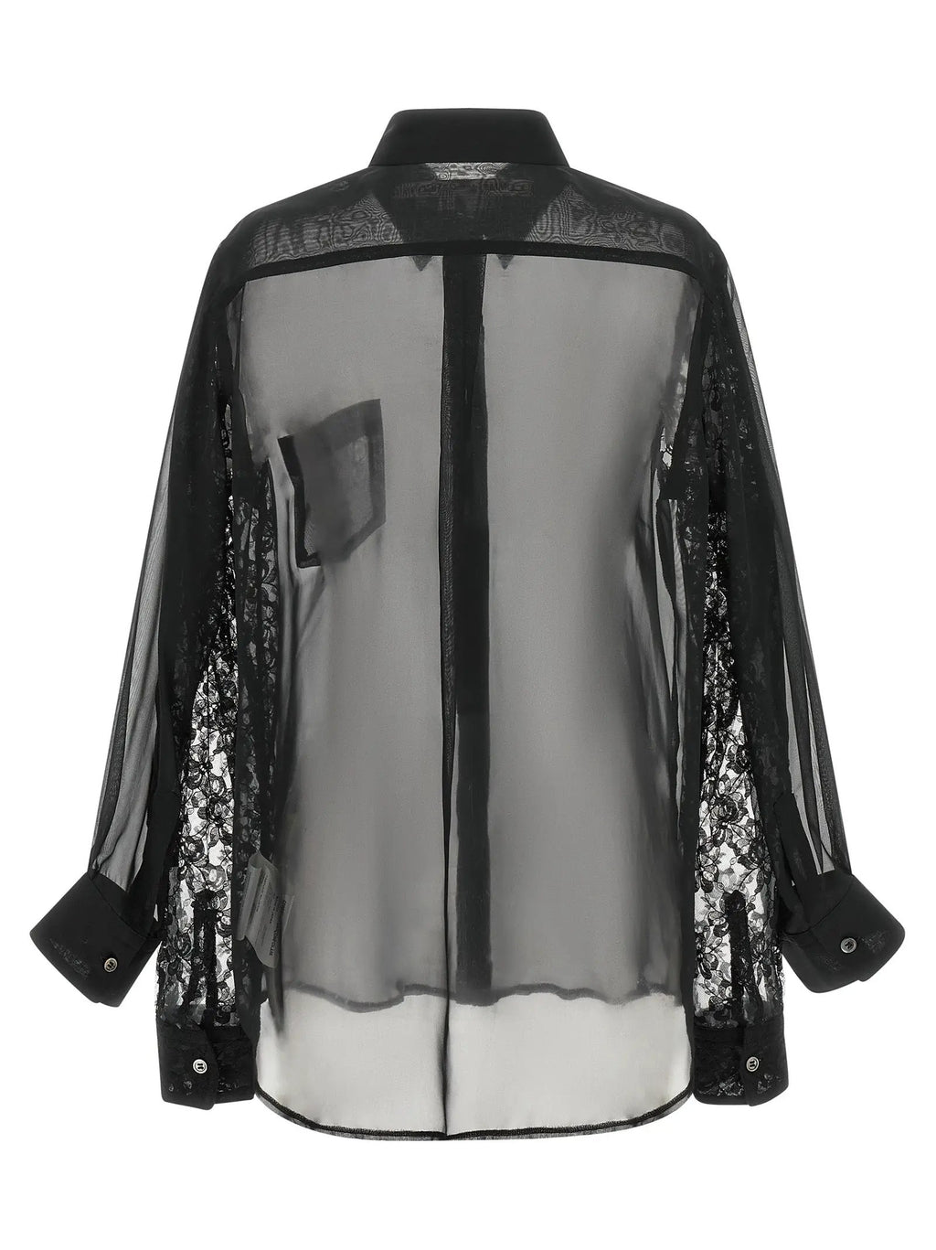 Chemisier noir en polyester Comme Des Garçons