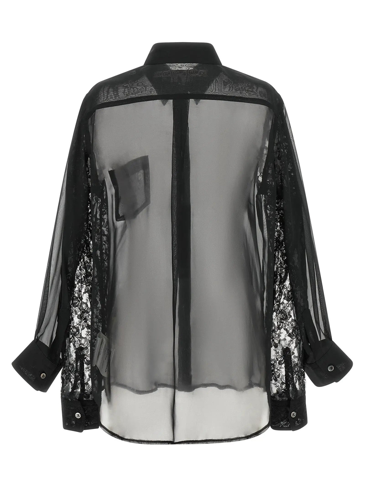 Chemisier noir en polyester Comme Des Garçons