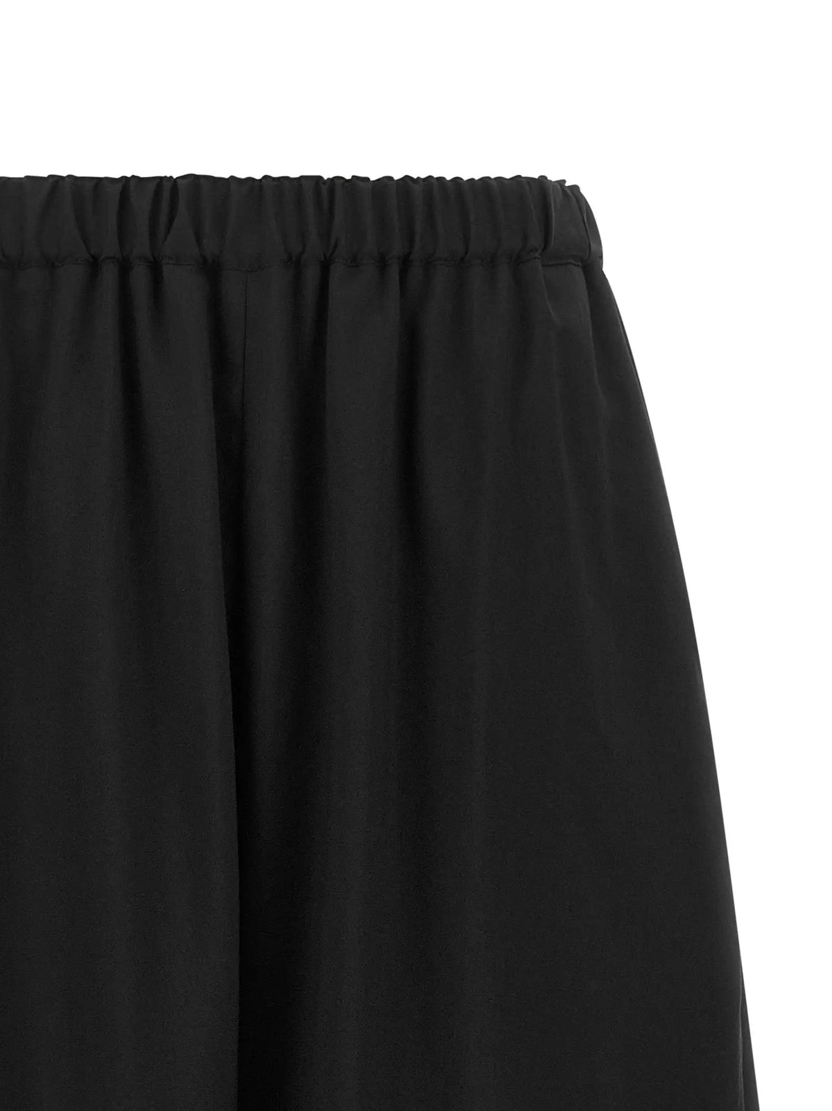 Pantalon court en laine noire Comme des Garçons