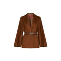 Max Mara Max Mara Brown Virgin Wool Jacket