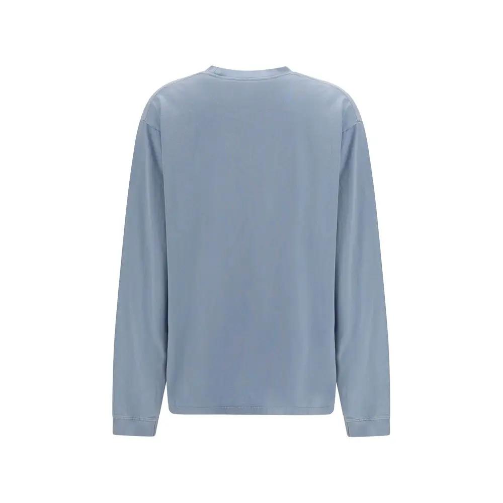 Alexander Wang Alexander Wang Blue Cotton Long Sleeve T-Shirt