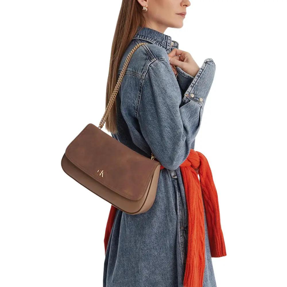 Calvin Klein Calvin Klein Beige Polyethylene Handbag