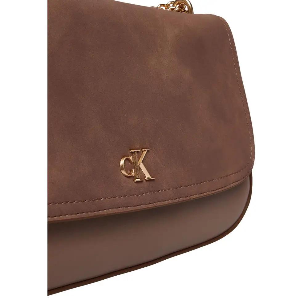 Calvin Klein Calvin Klein Beige Polyethylene Handbag