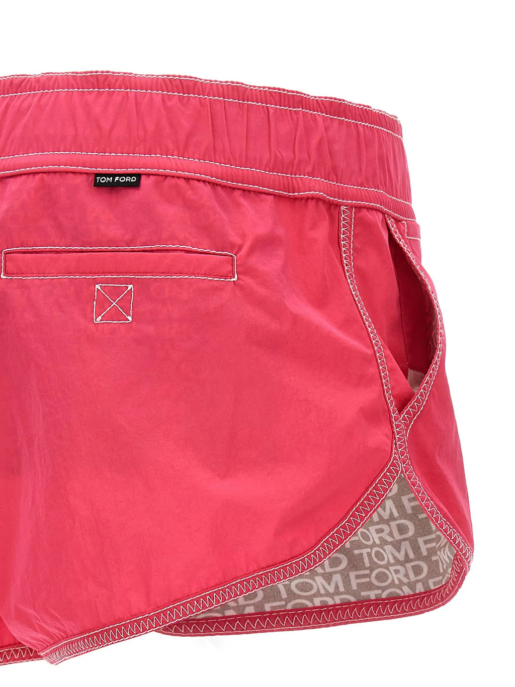 Tom Ford Tom Ford Fuchsia Polyamide Bermuda Shorts