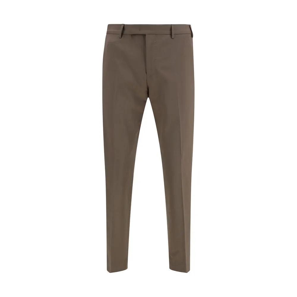 PT Torino PT Torino Brown Wool Oves Aries Dress Pants