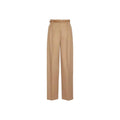 Max Mara Max Mara Brown Virgin Wool Casual Pants