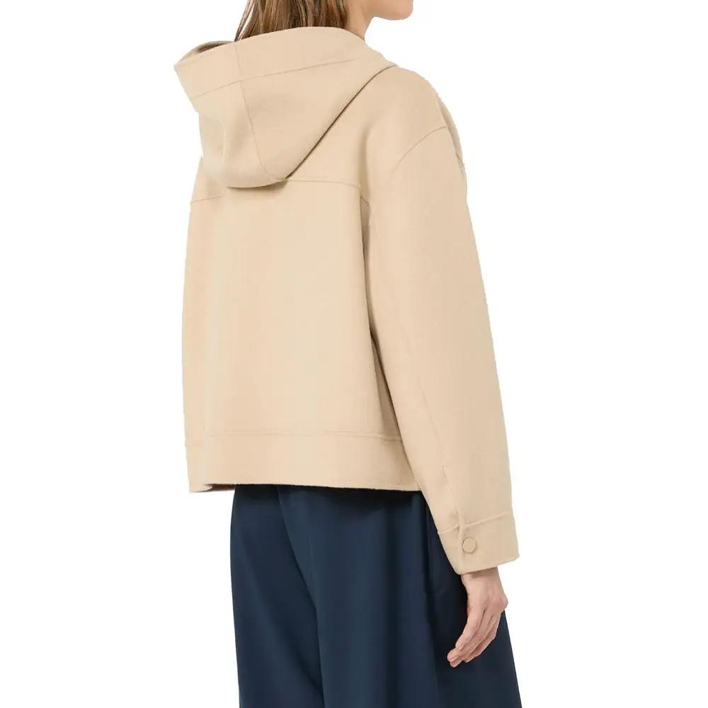 Max Mara Max Mara Beige Polyamide Jacket