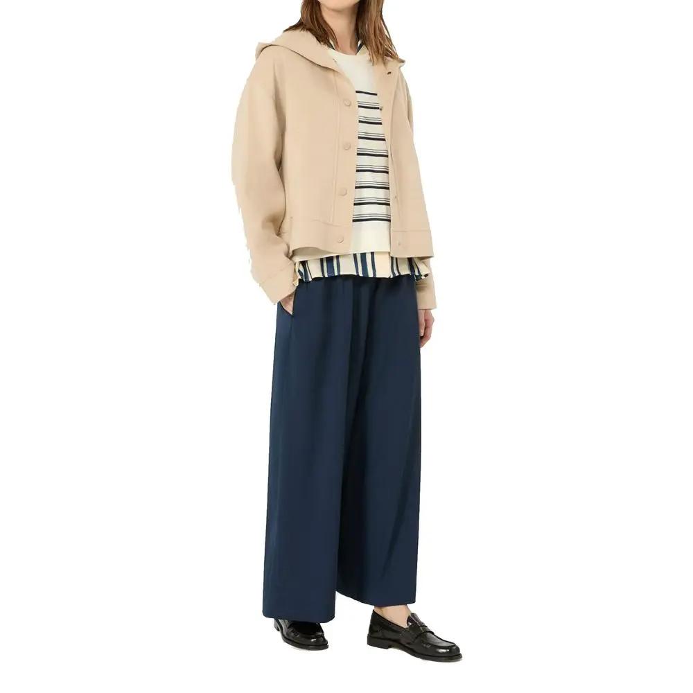 Max Mara Max Mara Beige Polyamide Jacket