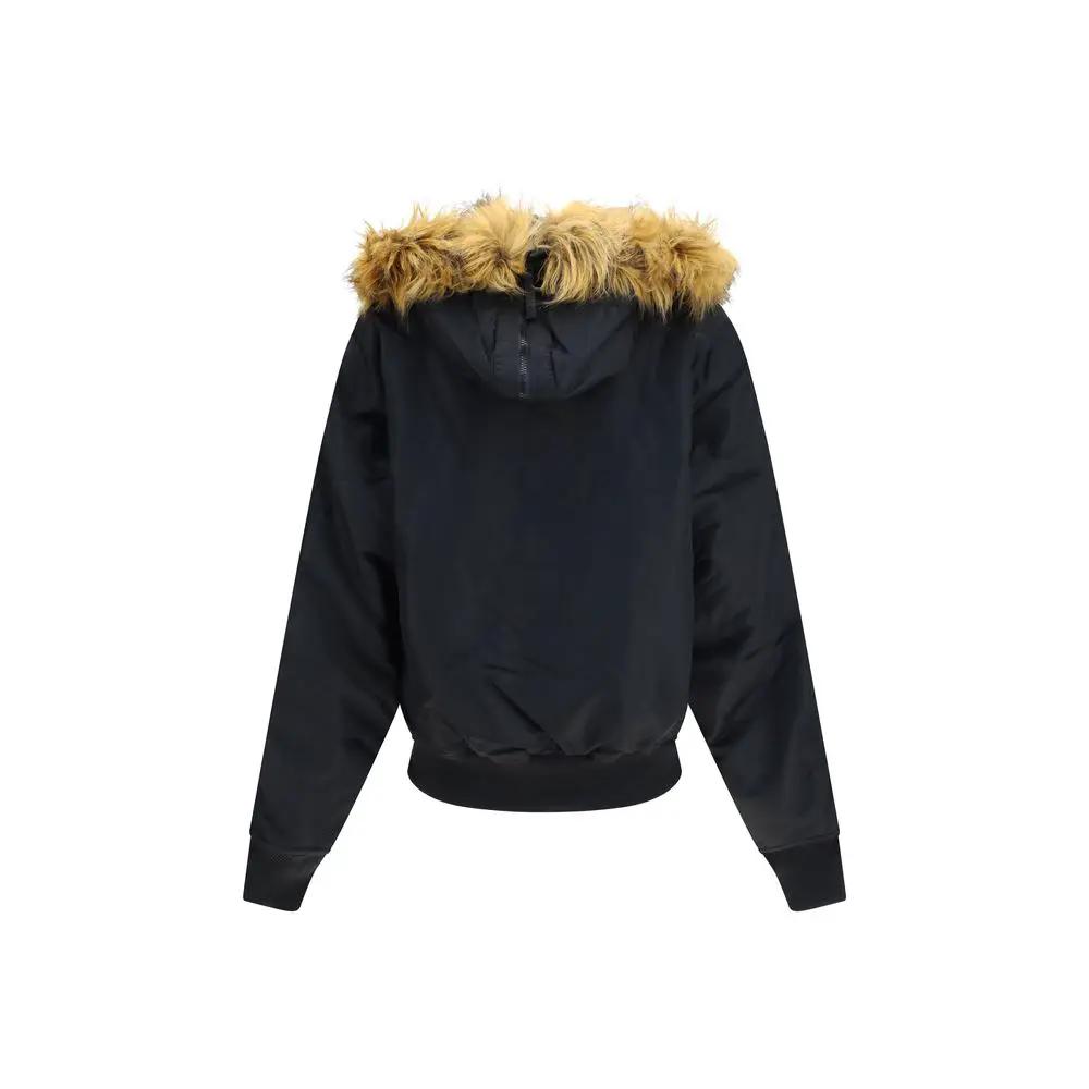 ALPHA INDUSTRIES ALPHA INDUSTRIES Black Nylon Bomber