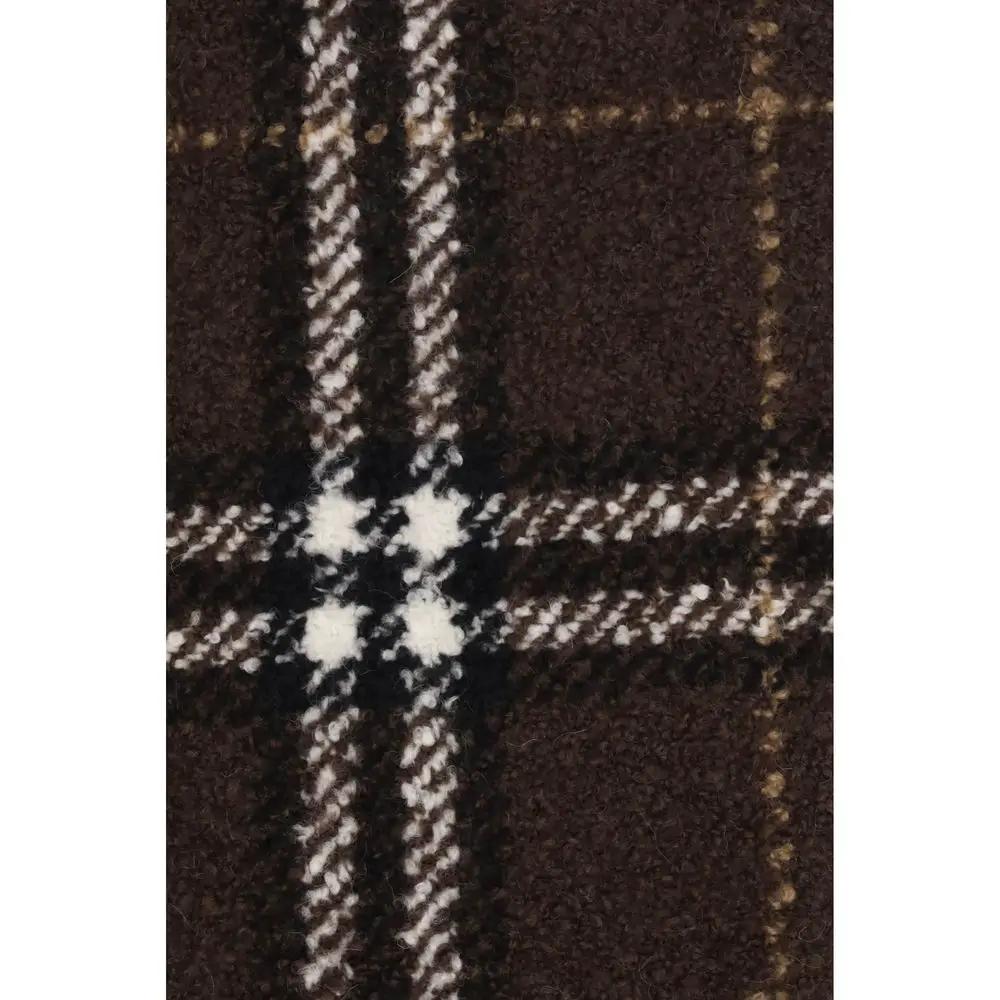 Burberry Brown Alpaca Vicugna Pacos Scarf