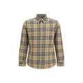 Burberry Beige Cotton Pattern Shirt