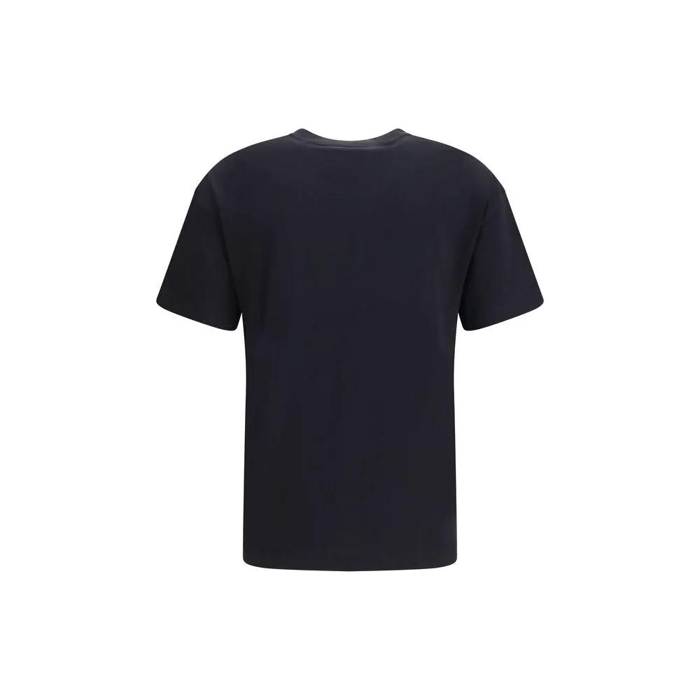 Palm Angels Palm Angels Black Cotton T-Shirt