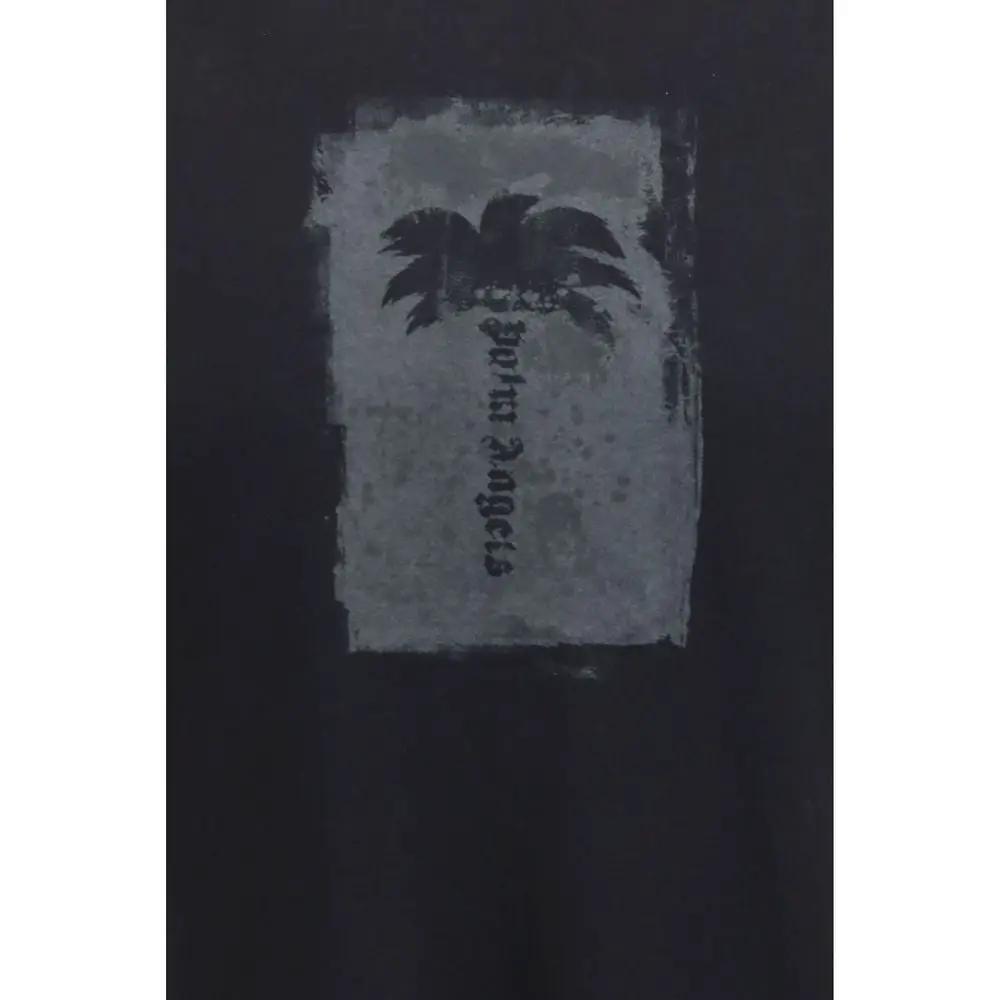 T-shirt en coton noir Palm Angels