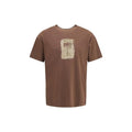 Palm Angels Brown Cotton T-Shirt