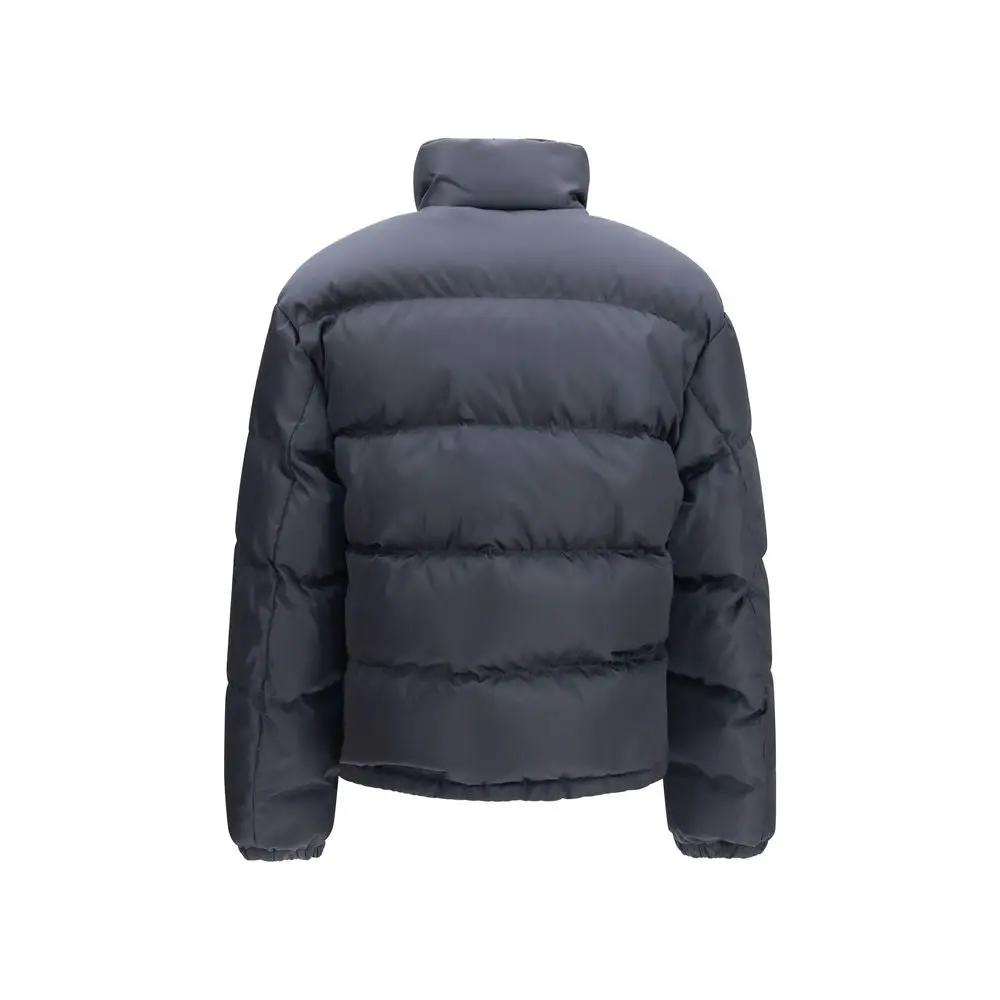 Prada Blue Polyamide Full-Length Jacket