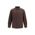 Jacquemus Brown Denim Shirt