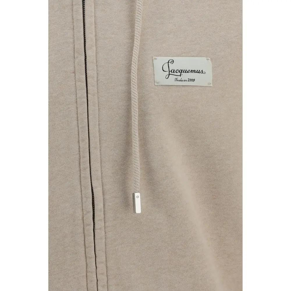 Jacquemus Beige Cotton Sweatshirt